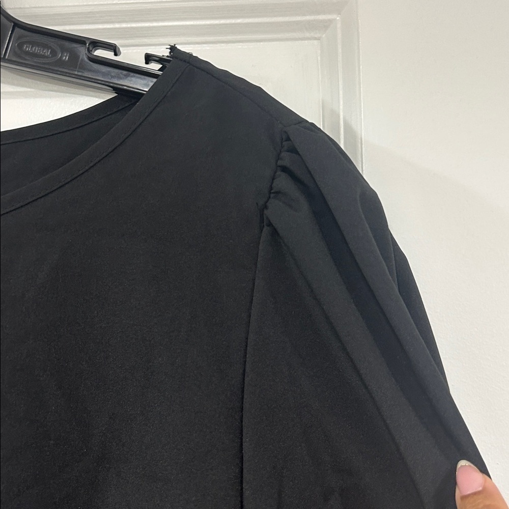 SHEIN Black Long Sleeve Blouse - Picture 4 of 4